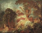 Jean Honore Fragonard The Bathers a Norge oil painting reproduction